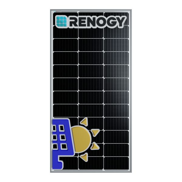 100 Watts 12V Mono 36 Half Cells Solar Panel Renogy