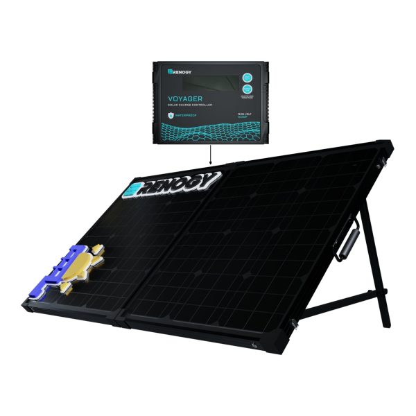 100W Solar Suitcase Foldable with Voyager