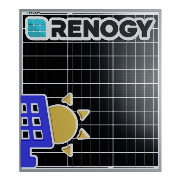 50 Watts Mono 33 Half Cells Solar Panel Renogy