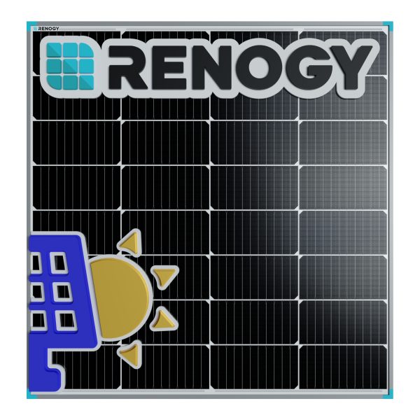 115 Watts Bifacial 32 Half Cells Solar Panel Renogy