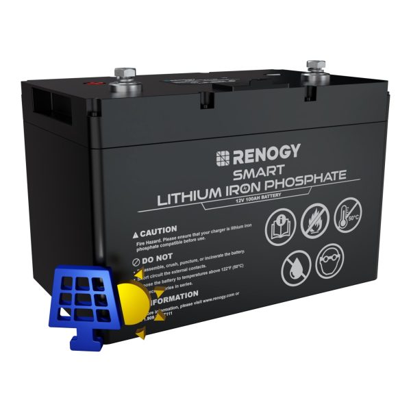 12.8V 100Ah Smart Lithium Iron Phosphate Battery