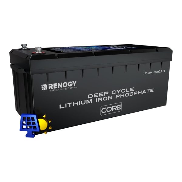 12.8V 300Ah Deep Cycle Lithium Iron Core Series