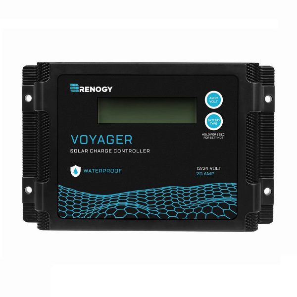 20 Amp PWM Solar Charge Controller Voyager