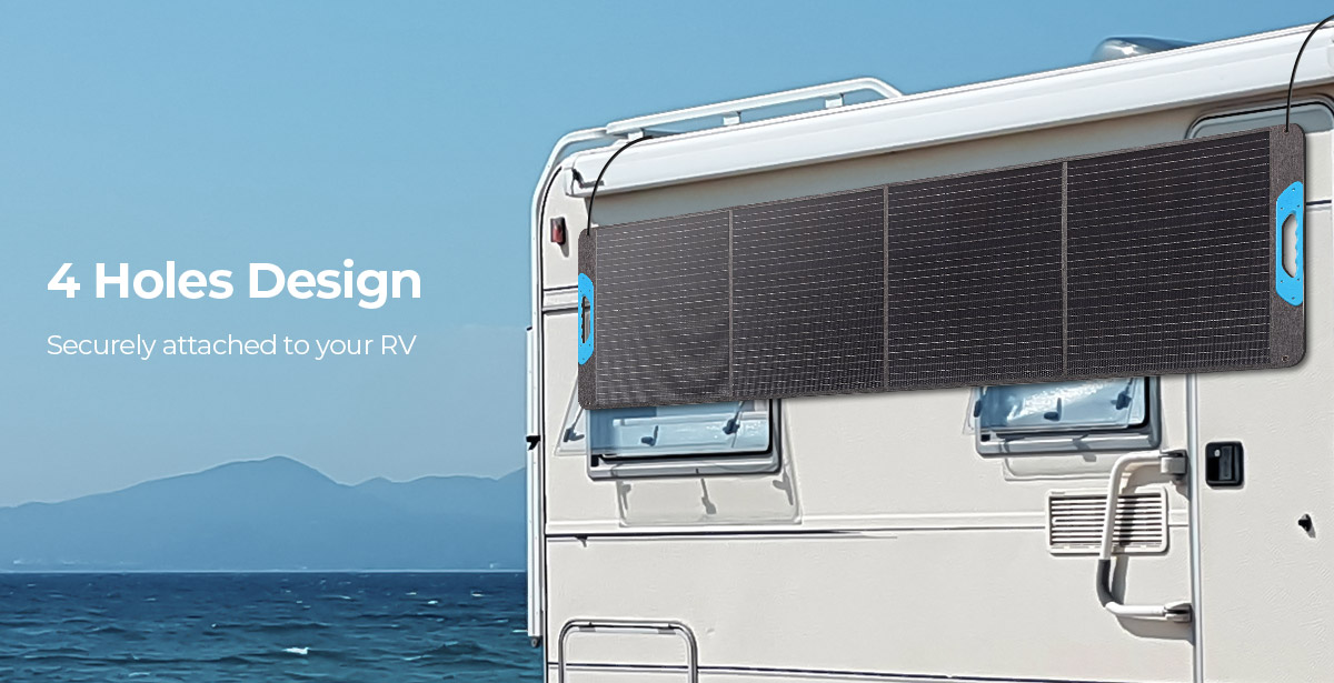 Components of Renogy 200W Portable Solar Panel