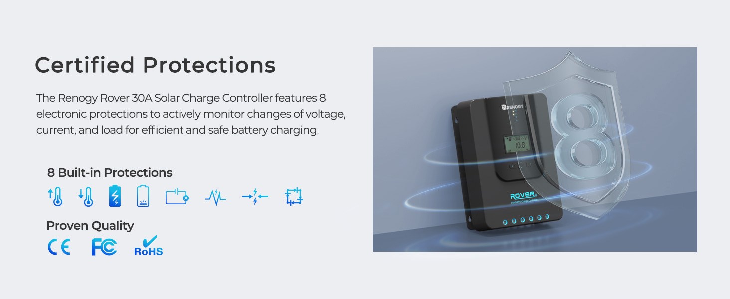 Renogy 30A Charge Controller Heat Sink