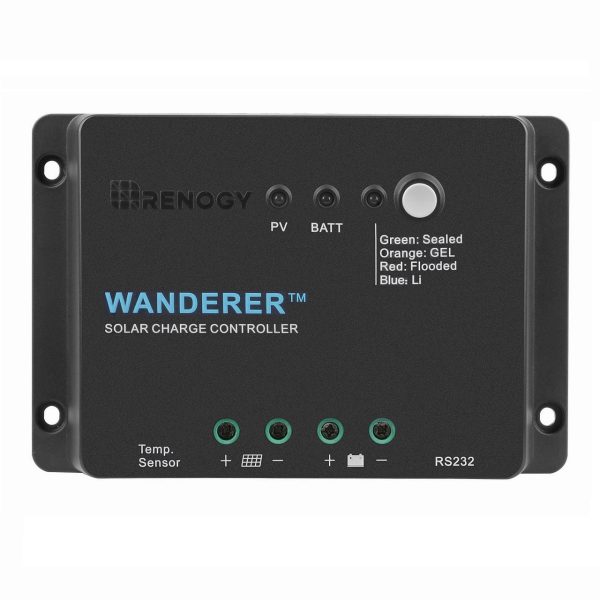 30 Amp PWM Solar Controller Wanderer Li