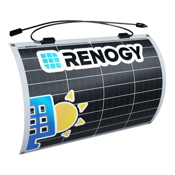 50W Ultra Thin Flexible Mono Solar Panel Renogy