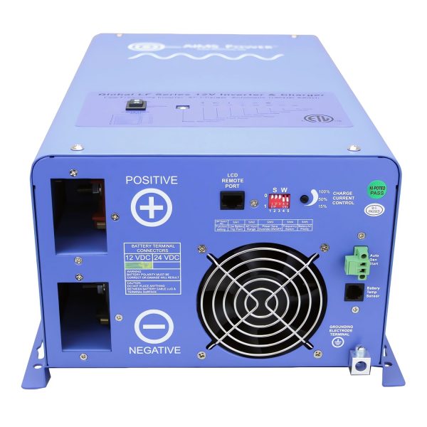 Hybrid Inverter 1KW 12VDC 120VAC AIMS Power