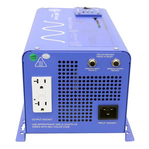 Low Frequency Inverter 1.5KW 12VDC 120VAC AIMS