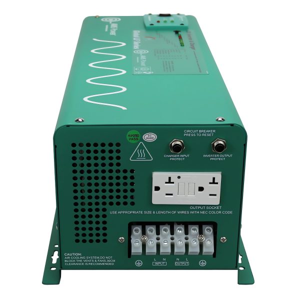 Low Frequency Inverter 2.5KW 12VDC 120VAC AIMS