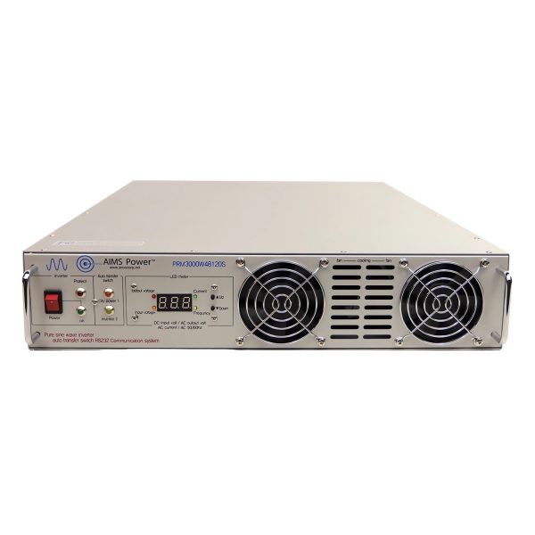 Rack Mount Inverter 3KW 48VDC 120VAC AIMS Power