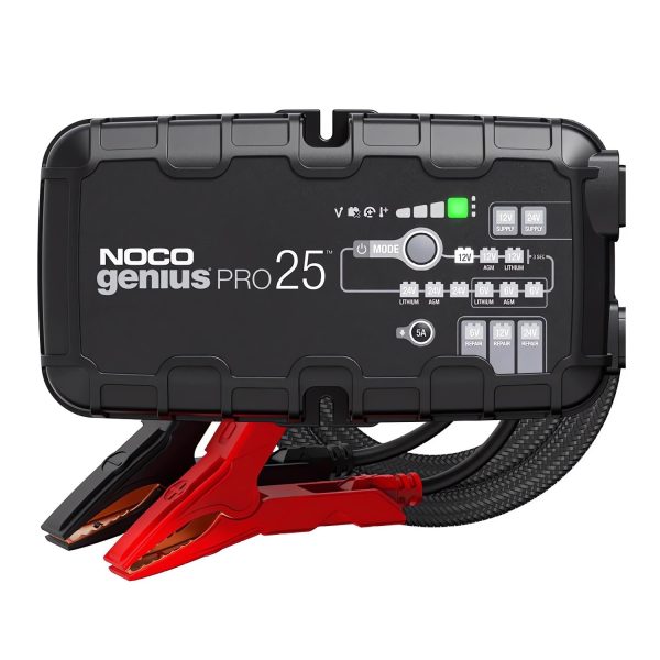 25A AC-DC Battery Charger NOCO Genius Pro