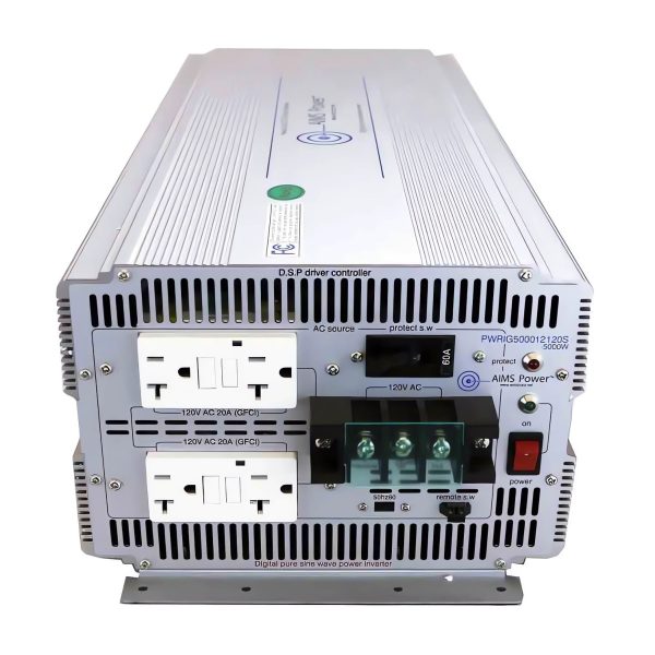 5KW 48V Pure Sine Wave Inverter Industrial AIMS