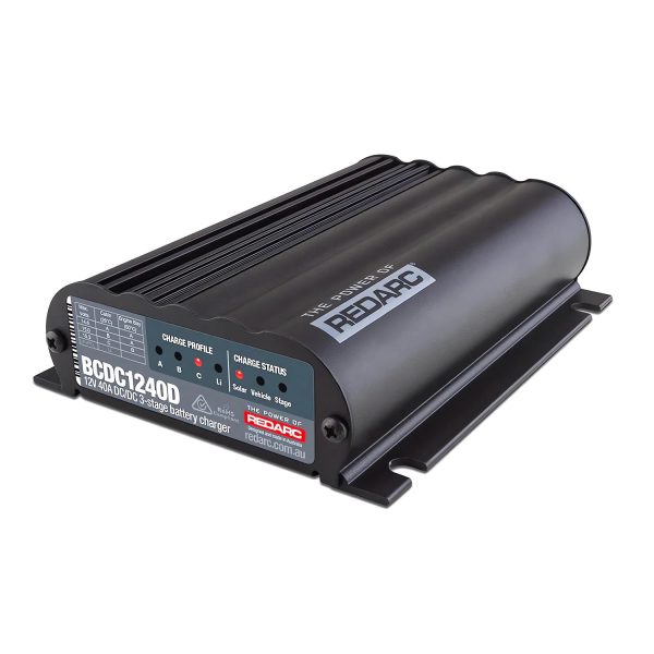 Redarc 12V 40A DC-DC Battery Charger