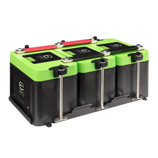 Triple Mounting Kit for E360 Group 24 Batteries