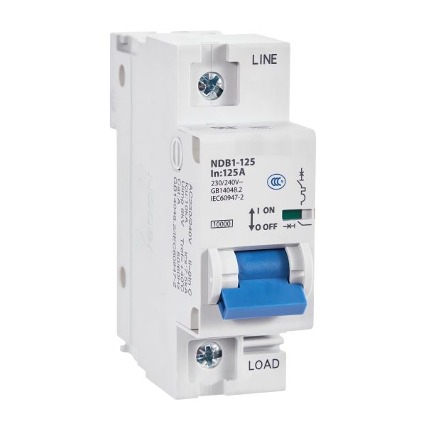 1P 48V 125A DC Circuit Breaker NADER