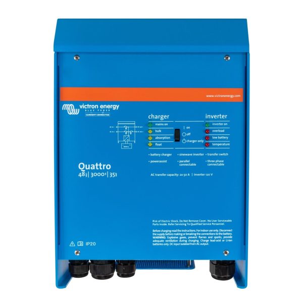 Quattro 48/3000/35 120V Inverter Victron